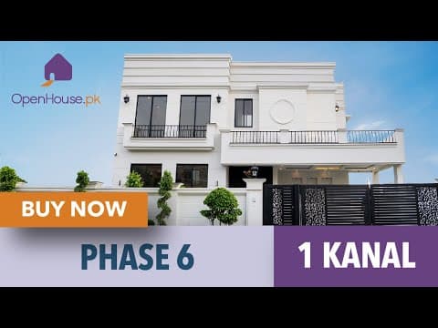 1 Kanal Semi-Furnished with Basement House For sale in DHA Lahore | OH-0018 Video