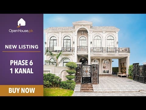 1 Kanal Furnished House with Basement & Home Cinema For sale in DHA Lahore | OH-0035 Video
