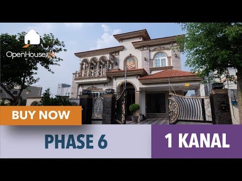 1 Kanal Semi-Furnished House For sale in DHA Lahore | OH-0019 Video
