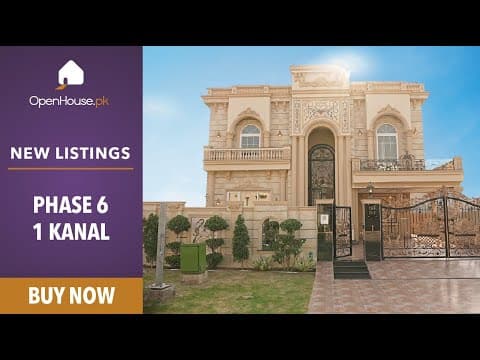 1 Kanal Un-Furnished House For sale in DHA Lahore | OH-0011 Video