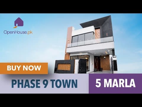 5 Marla Un-Furnished House For sale in DHA Lahore | OH-0021 Video