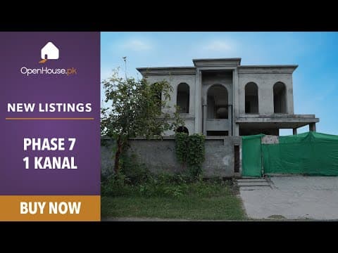 1 Kanal Grey Structure with Full Basement House For sale in DHA Lahore | OH-0028 Video