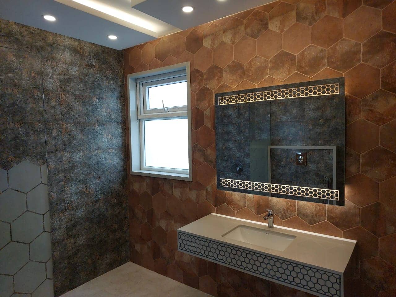 Brand New 1 Kanal Semi-Furnished House for Sale in DHA Phase 7– 5 Beds, 2 Kitchens, Lawn, CCTV 18